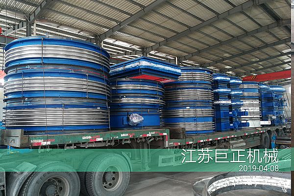 擋板門/非金屬膨脹節完工，準備發往山東客戶