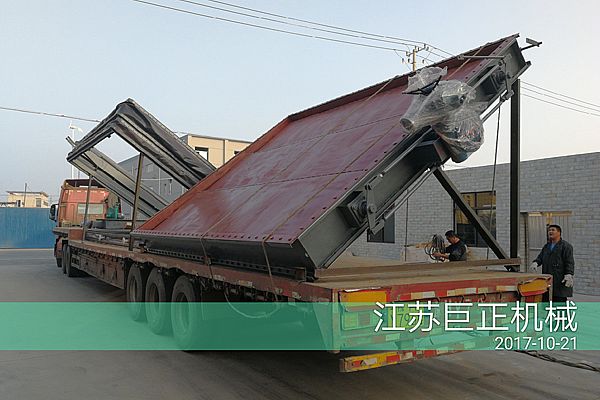 福建客戶訂購的擋板門檢驗合格，準備發貨